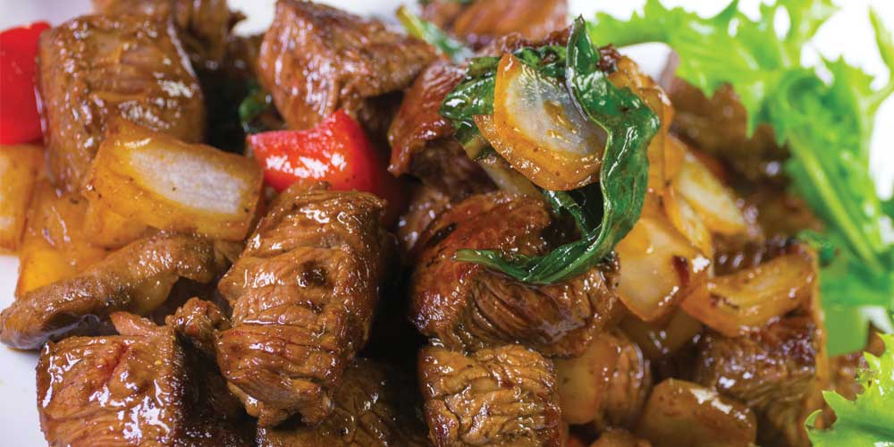 TOMO Asian Fusion: Basil filet