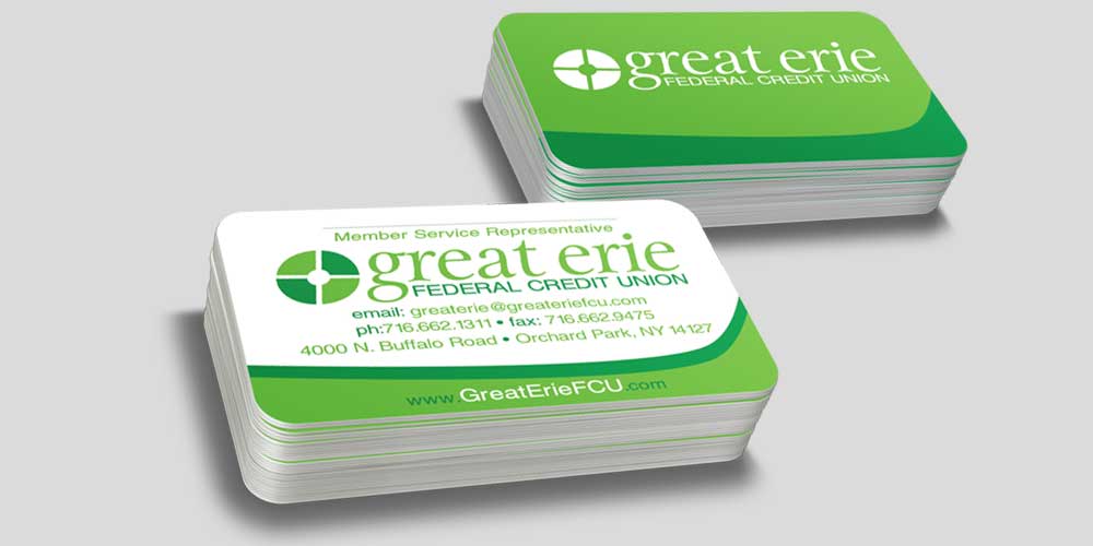Great Erie Federal Credit Union: GEFCU business cards