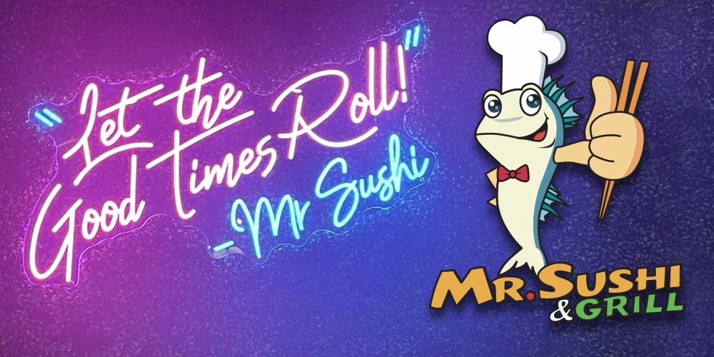 Mr Sushi & Grill: button
