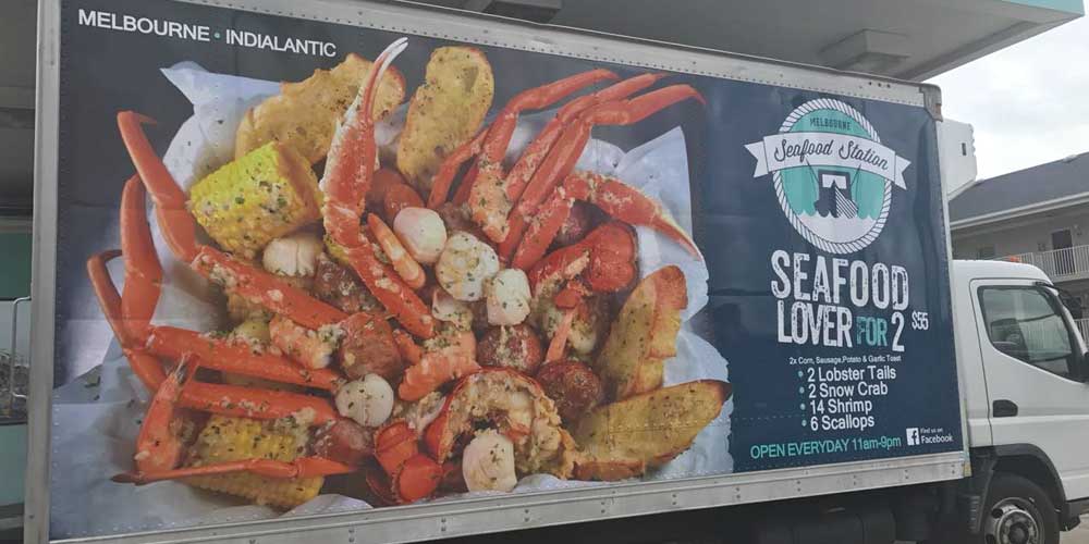 Melbourne Seafood Station: MSS truck
