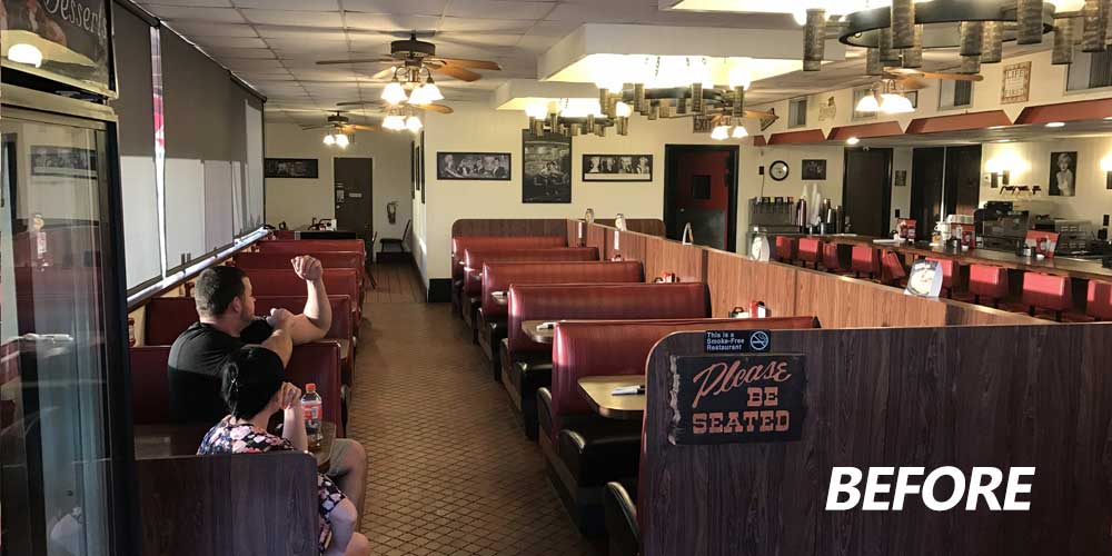Mitchell’s Restaurant: Before