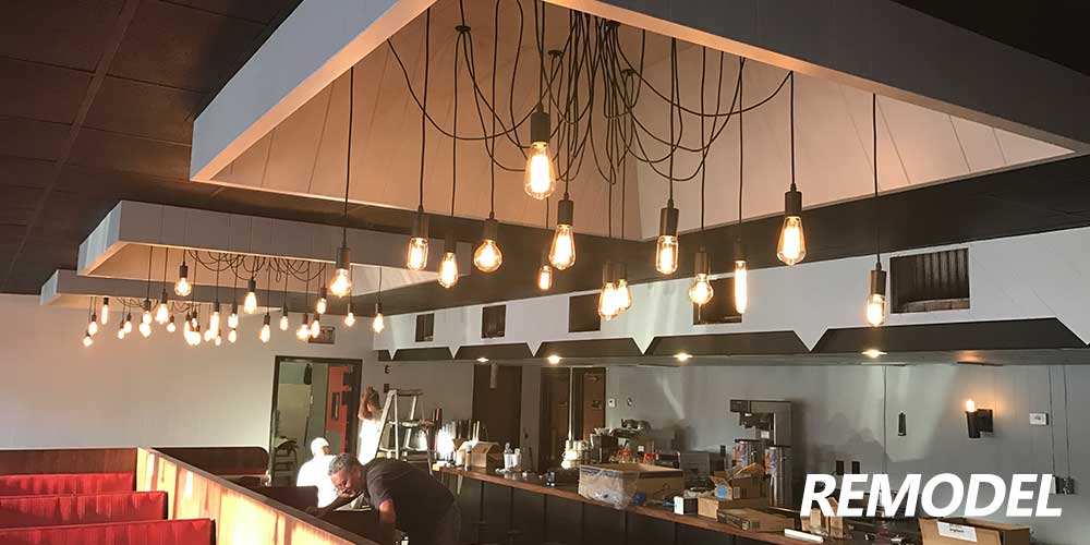 Mitchell’s Restaurant: Remodel lights