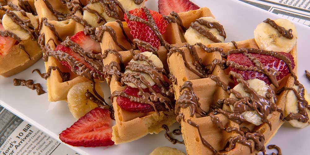 Mitchell’s Restaurant: WAFFLES nutella