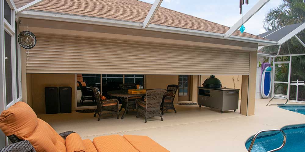 Roll Tite Shutters: powered downs
