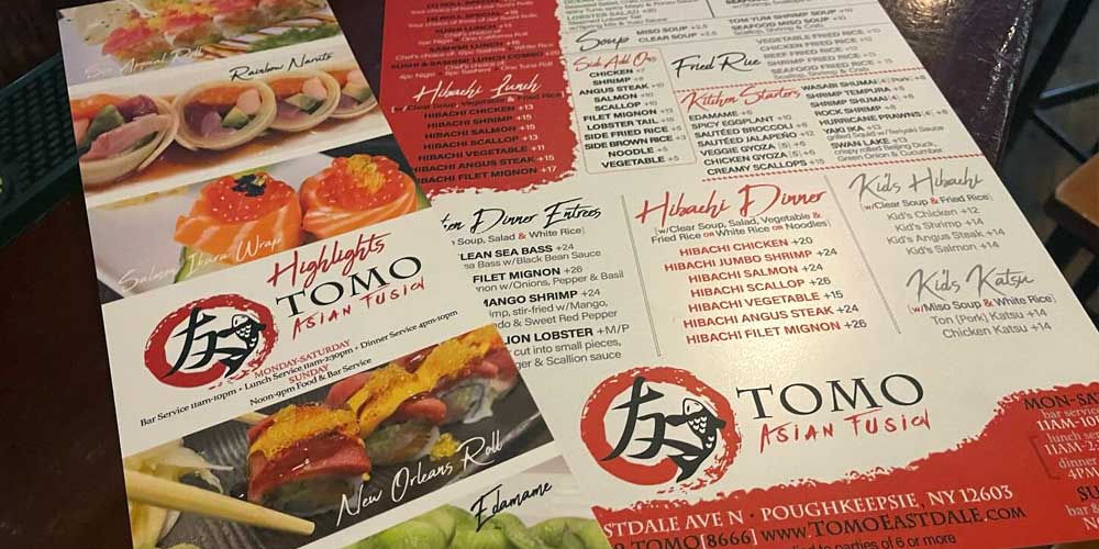 TOMO Asian Fusion: Sitdown