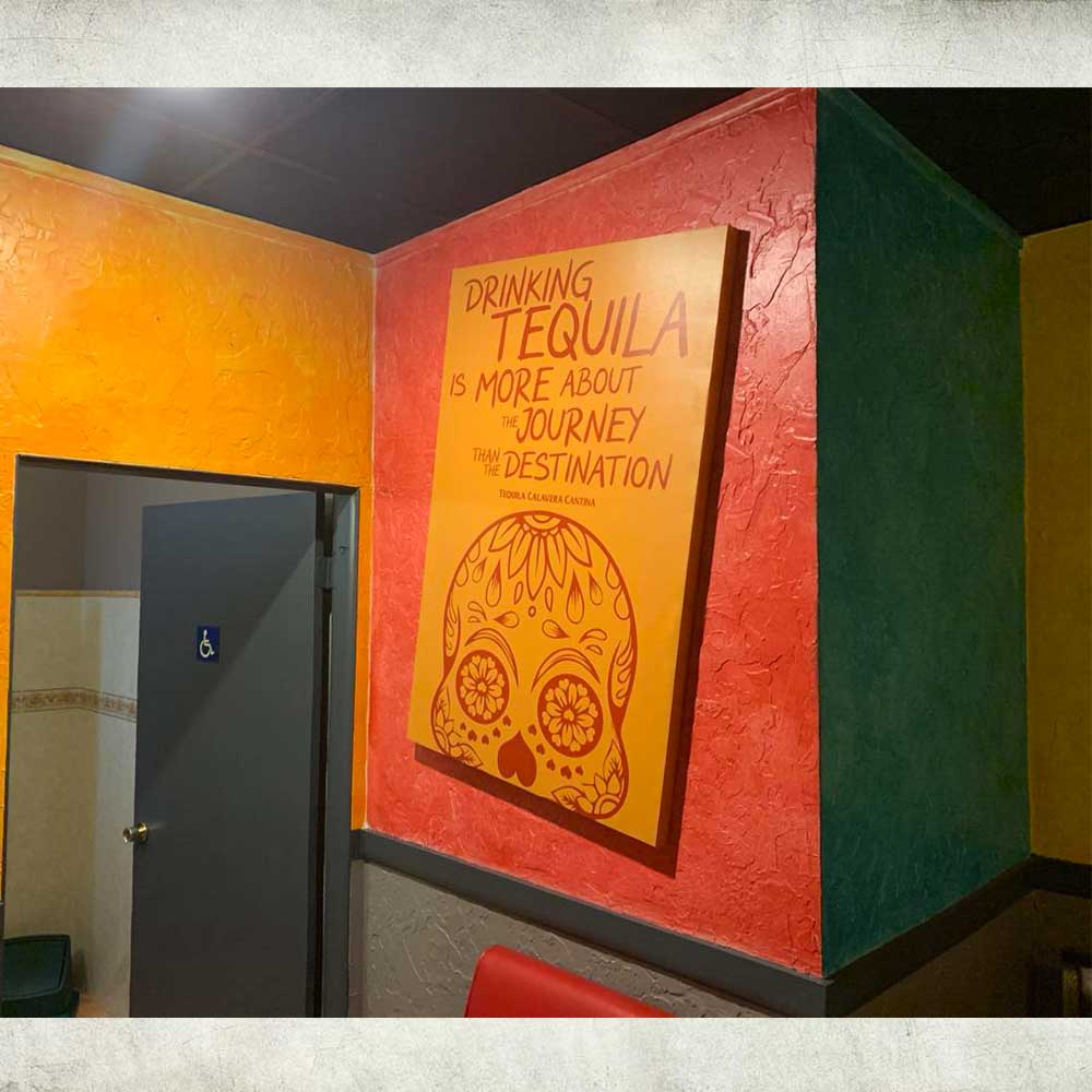Tequila Calavera Cantina: TCC canvas art