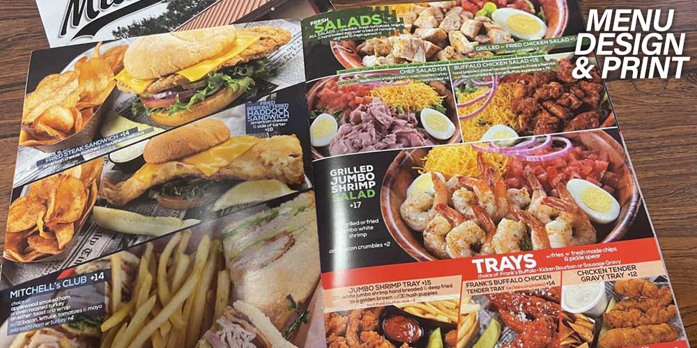 Mitchell’s Restaurant: menus