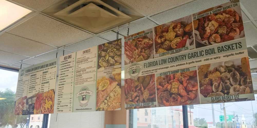 Melbourne Seafood Station: mss signs