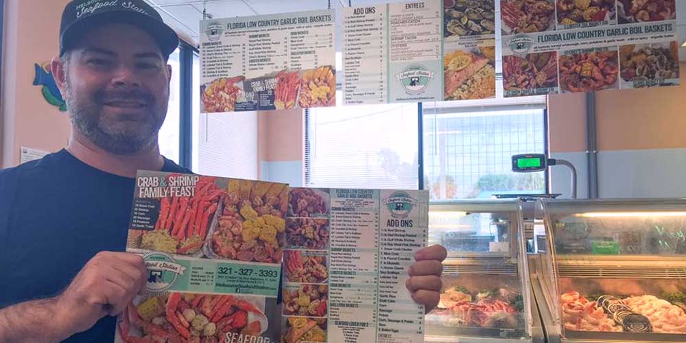 Melbourne Seafood Station: mss01 interior signs