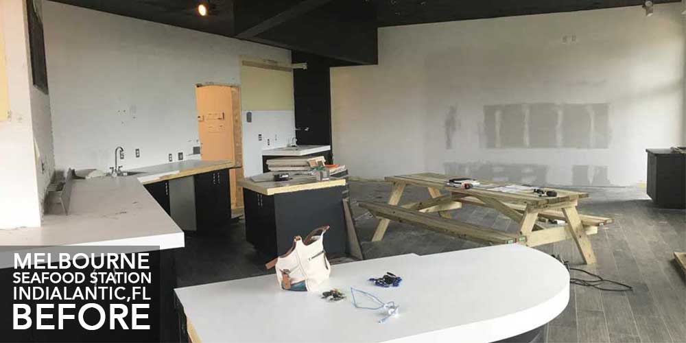 Melbourne Seafood Station [Indialantic]: mss2 interior BEFORE02b