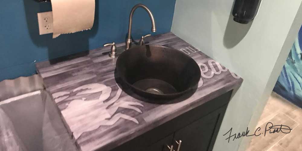 Melbourne Seafood Station [Indialantic]: mss2 sink