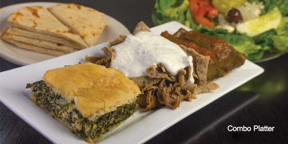 Niki’s Greek: niki combo platter
