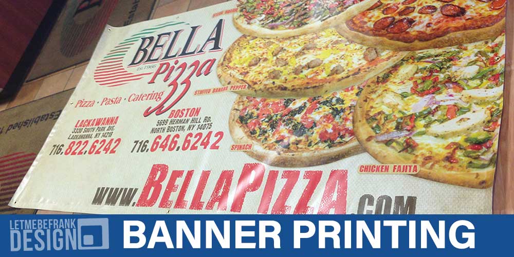 Banner printing by letmebefrankDESIGN