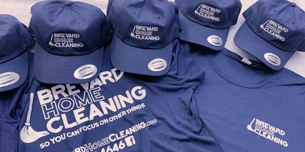 Brevard Home Cleaning team shirts