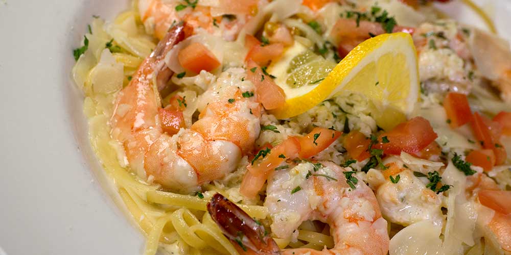 Firehouse Steakhouse: steak shrimp