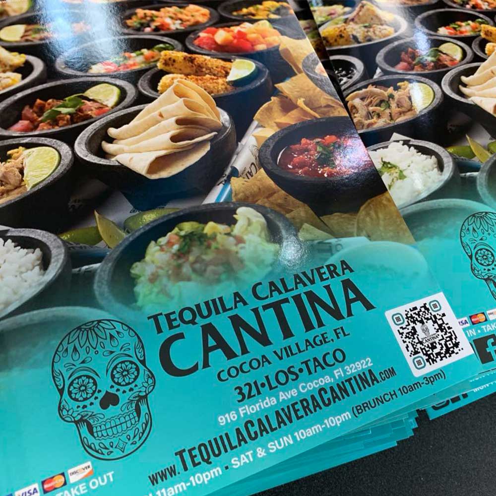 Tequila Calavera Cantina: tcc 11x25 MENU