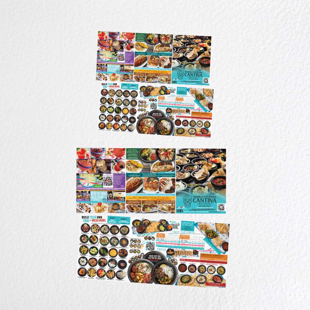 Tequila Calavera Cantina: tcc 11x25 MENU